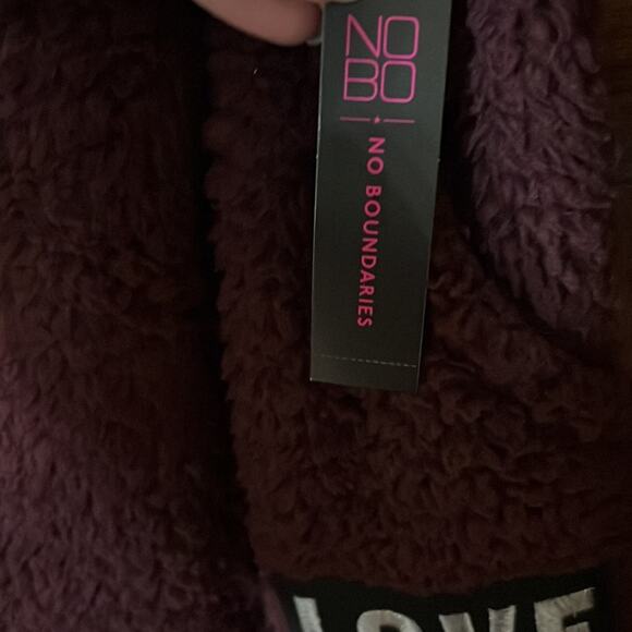 Burgundy High Rise Jogger Pajama Pant XXL NWT - Picture 3 of 5